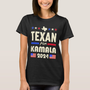 T-shirt Texan Pour Kamala Campagne Des Démocrates Patrioti