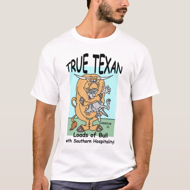 T-SHIRT TEXAN VRAI (Devant)
