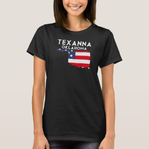 T-shirt Texanna USA State America Travel Oklahoman