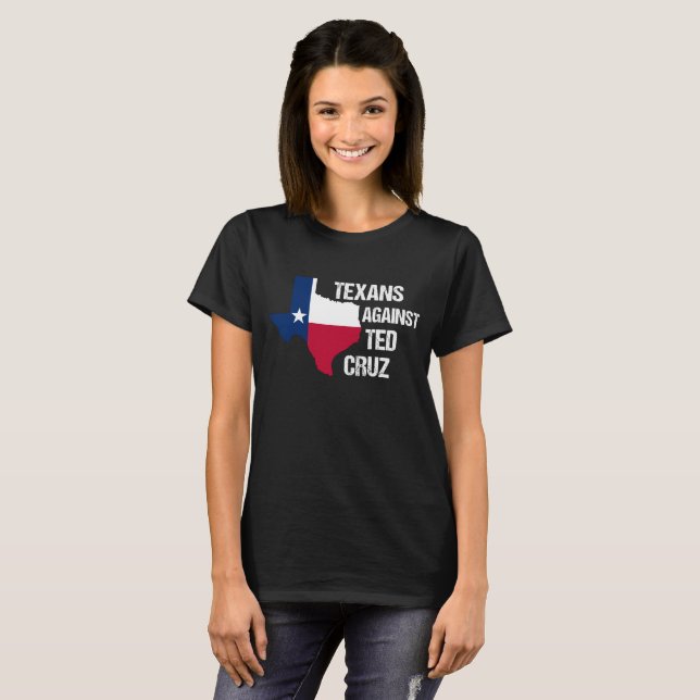 T-shirt Texans contre les femmes de Ted Cruz (Devant entier)
