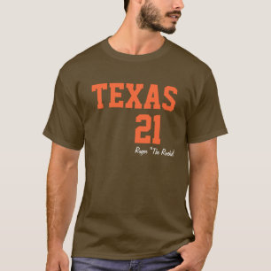 T-SHIRT TEXAS #21 JERSEY VINTAGE DE BASEBALL