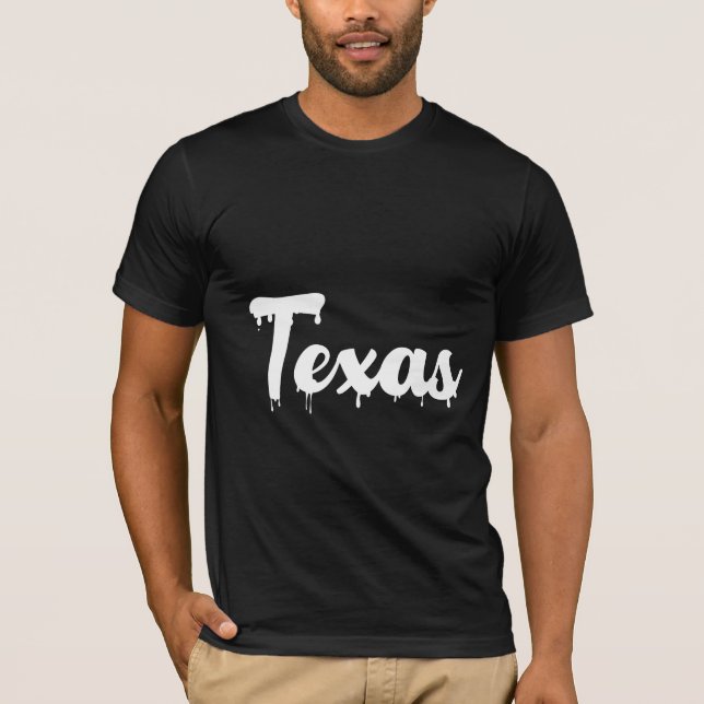 T-shirt Texas Adventure Travel (Devant)
