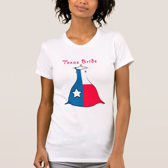 T-shirt Texas Bride (Devant)