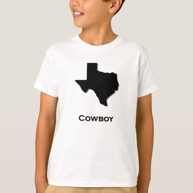 T-shirt Texas Cowboy (Devant)