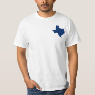 T-shirt Texas en bleu