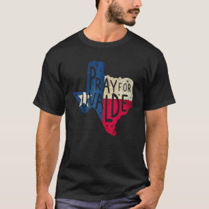 T-shirt Texas Forte Prière pour le Texas Drapeau Carte 3