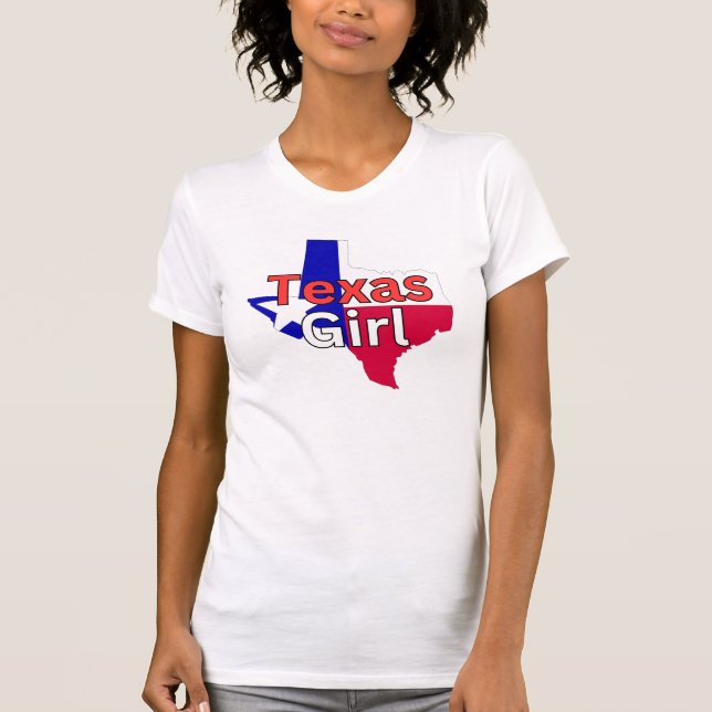 T-shirt Texas Girl (Devant)