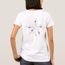 T-shirt Texas Heli Bash. Conception 1. Gris