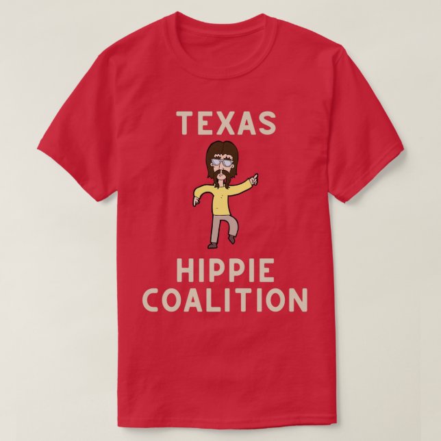 T-shirt Texas Hippie Coalition  (Design devant)