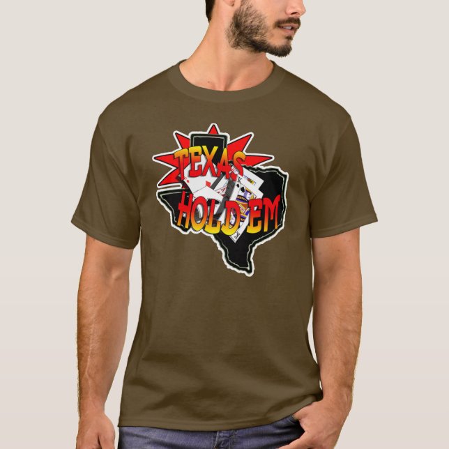 T-SHIRT TEXAS-HOLD-EM (Devant)