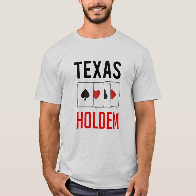 T-shirt Texas holdem (Devant)