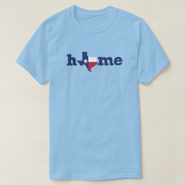 T-shirt Texas Home - Lone Star State (Design devant)