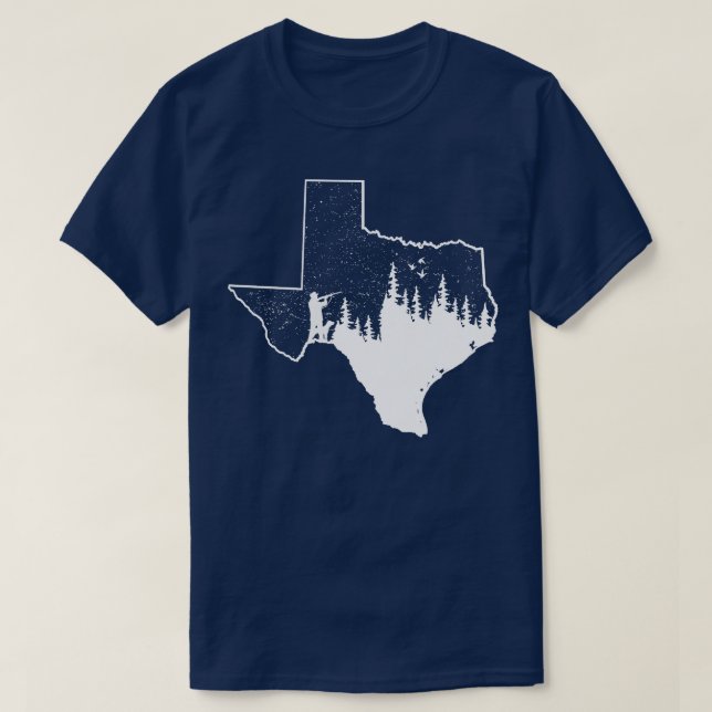 T-shirt Texas Hunting Duck Gifts (Design devant)