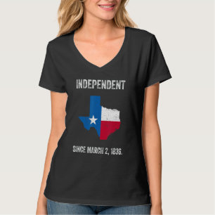 T-shirt Texas Independence Day Historical Texas State Sinc