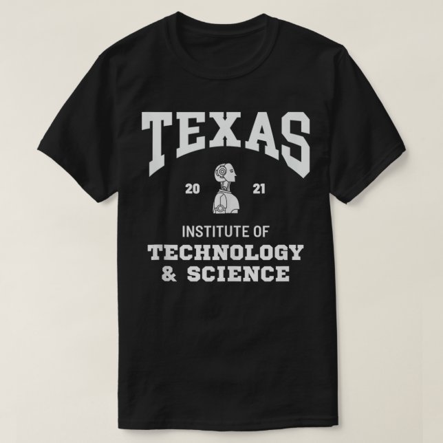 T-shirt Texas Institute of Technology Science (Design devant)