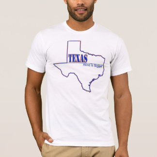 T-shirt Texas - la mine est plus grande