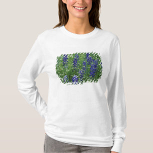 T-shirt Texas, lac Buchanan. Texas Bluebonnet et Sauvage