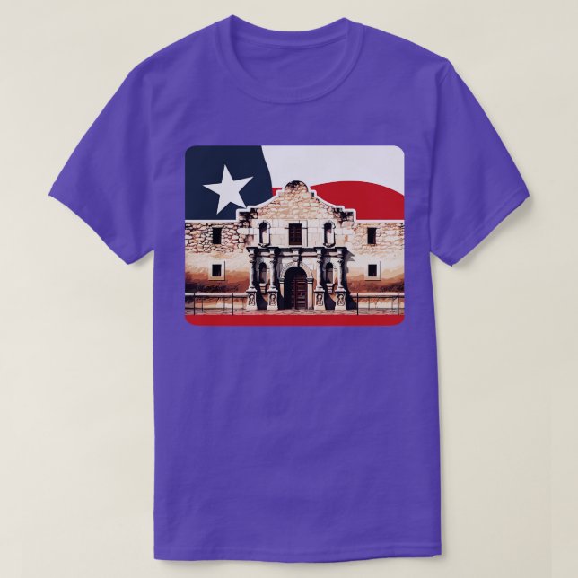 T-shirt Texas L'Alamo (Design devant)