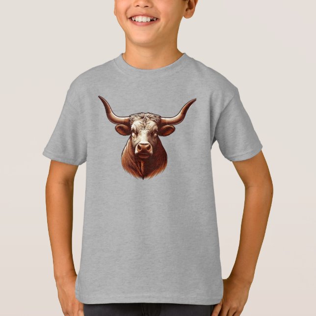 T-shirt Texas Longhorn (Devant)