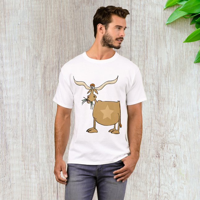T-shirt Texas Longhorn Cow (Créateur téléchargé)