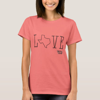 T-shirt Texas Love Ringer Tee