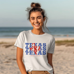 T-shirt Texas Patriotic State Love USA