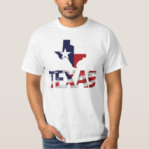 T-shirt Texas patriotique