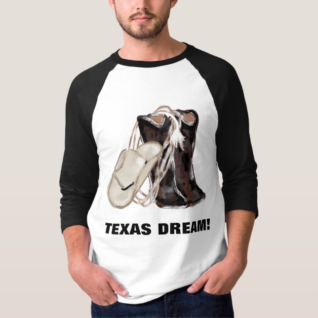 T-SHIRT TEXAS RÊVE ! (Devant)