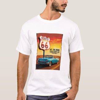 T-shirt Texas Route 66