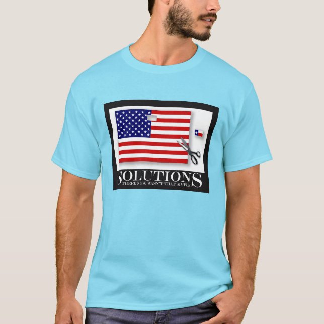 T-shirt Texas Secede (Devant)