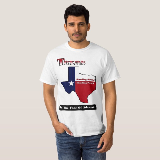 T-shirt Texas Standing Fort (Devant entier)