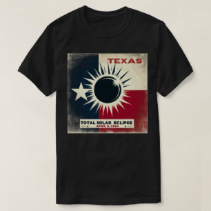 T-shirt Texas Total éclipse solaire 2024