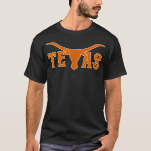 T-shirt Texas Usa Longhorn Austin Pride Bull American