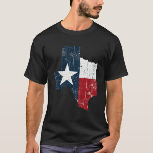 T-shirt Texas Vertical Flag texan lone star state Pride