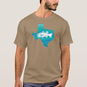 T-shirt Texas Wave Fishing