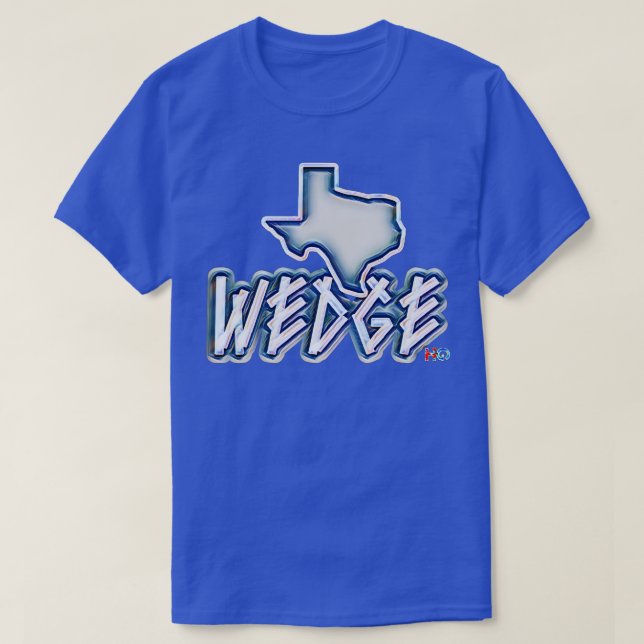 T-shirt Texas Wedge Hipster Golf (Design devant)