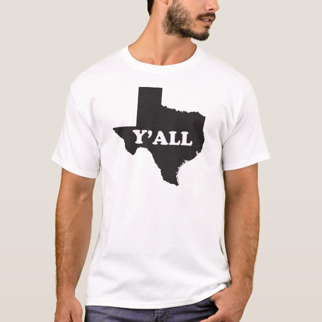 T-shirt Texas Yall (Devant)