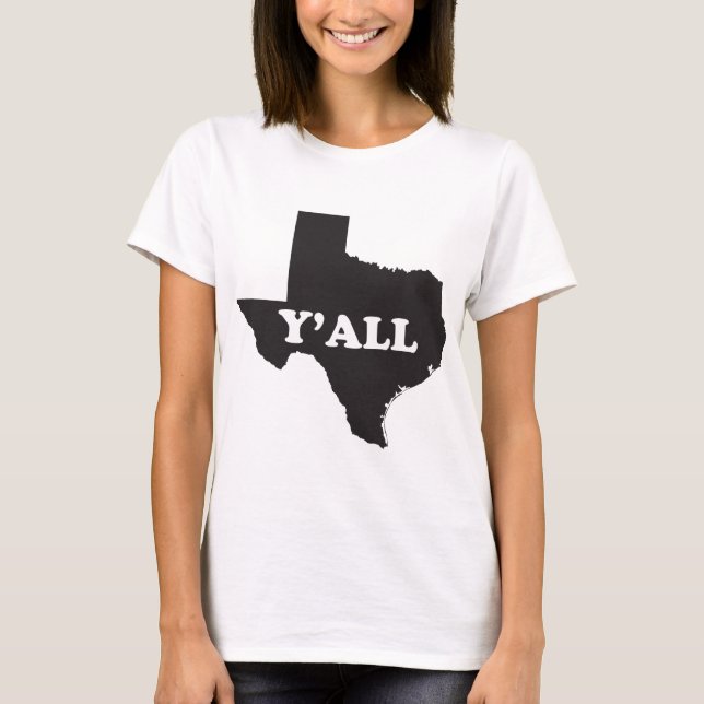 T-shirt Texas Yall (Devant)