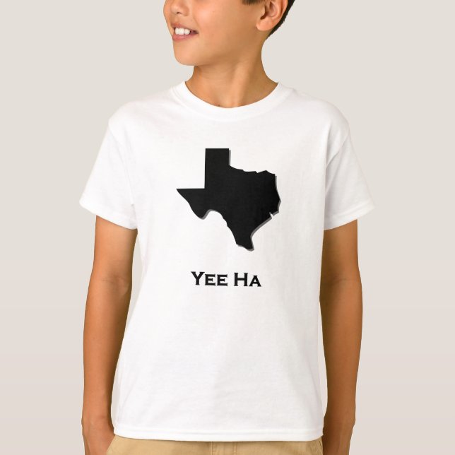T-shirt Texas Yee Ha (Devant)