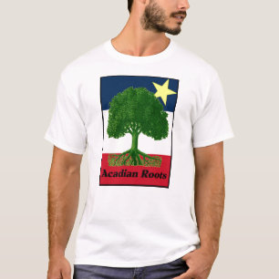 T-shirt Texte acadien des racines W