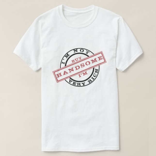 T-shirt texte amusant personnalisable (Design devant)