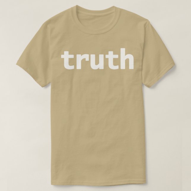 T-shirt Texte blanc minimal de la photographie (Design devant)