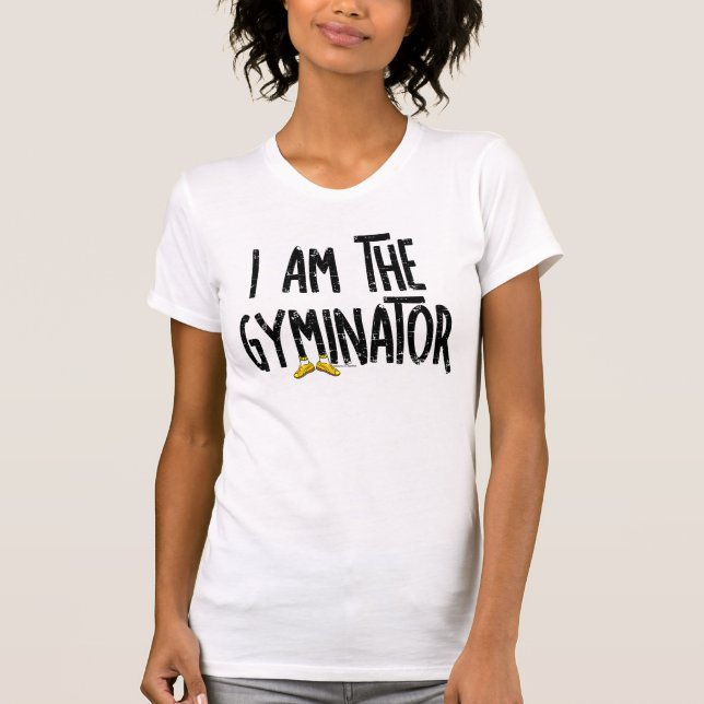 T-shirt Texte brut du gyminateur (Devant)