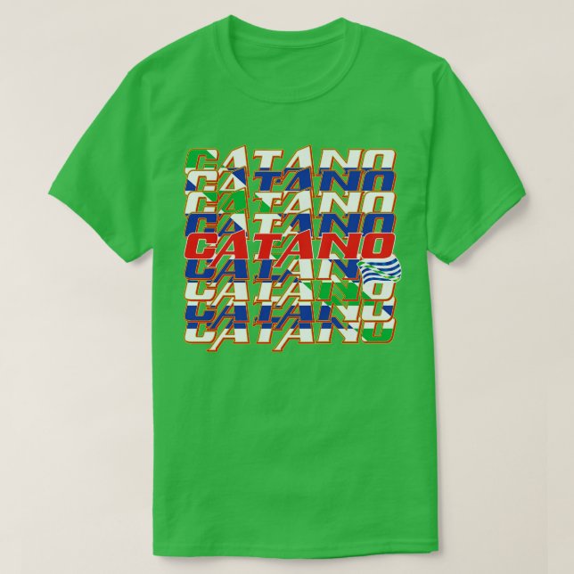 T-shirt Texte Cascade Catano (Design devant)