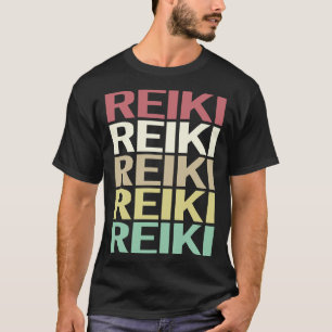 T-shirt Texte Coloré Reiki