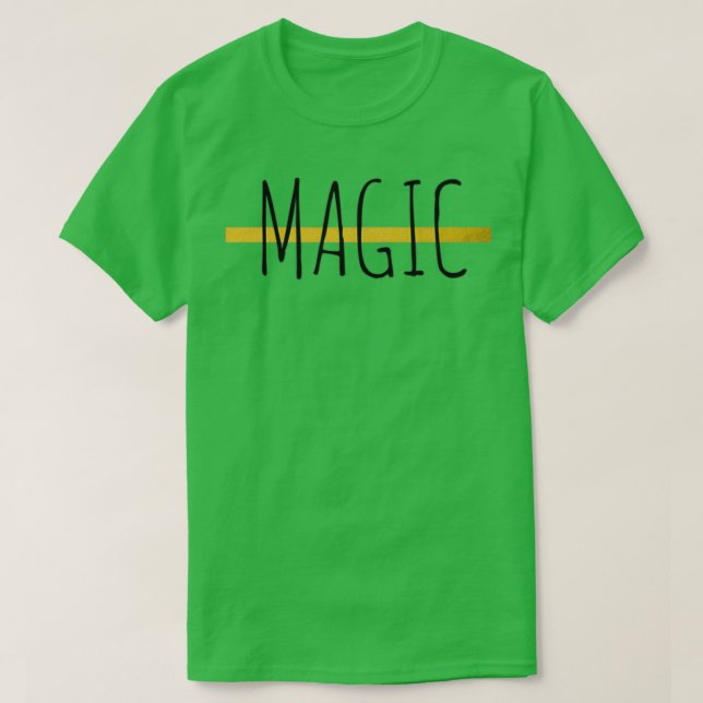 T-shirt Texte d'Astrologie Magic Witch Wicca (Design devant)