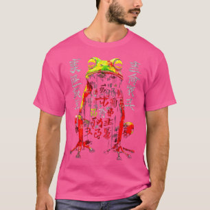 T-shirt Texte de grenouille Art animal Abstrait dessin gre