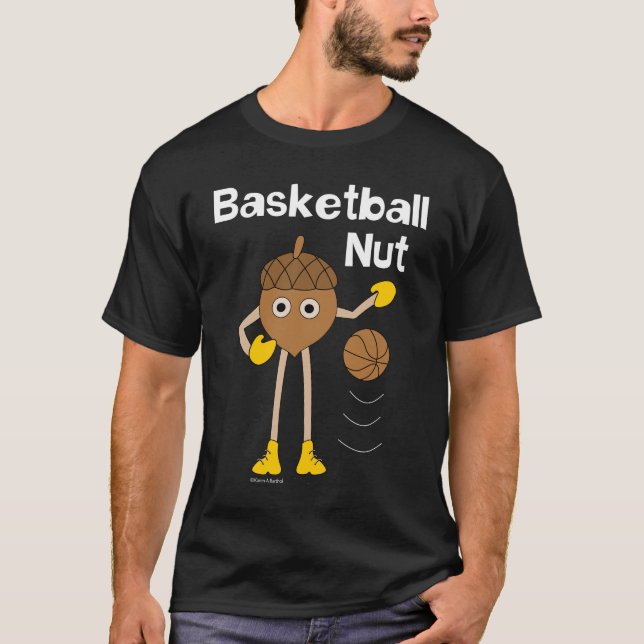 T-shirt Texte de la coupe de basket (Devant)