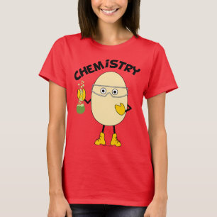 T-shirt Texte de l'élément de chimie