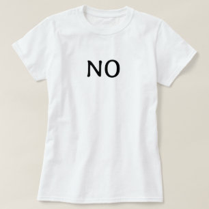 T-shirt Texte de l'énoncé "No Simple Minimalist"